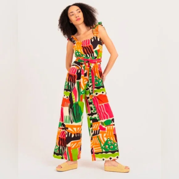 Anthropologie Bel Kazan Evie Jumpsuit - Picture 2 of 8